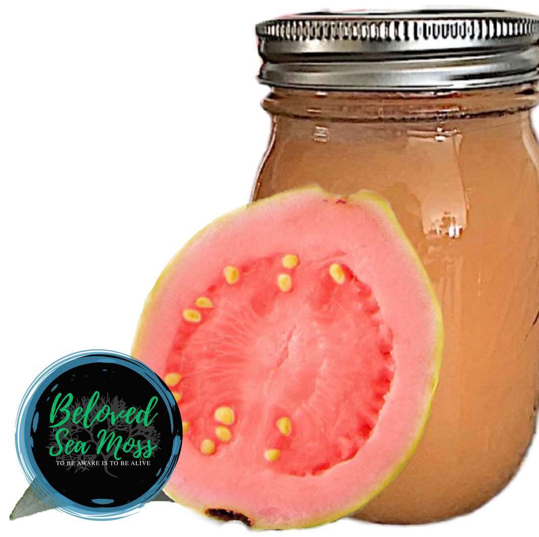 Guava Flavored- Sea Moss Gel